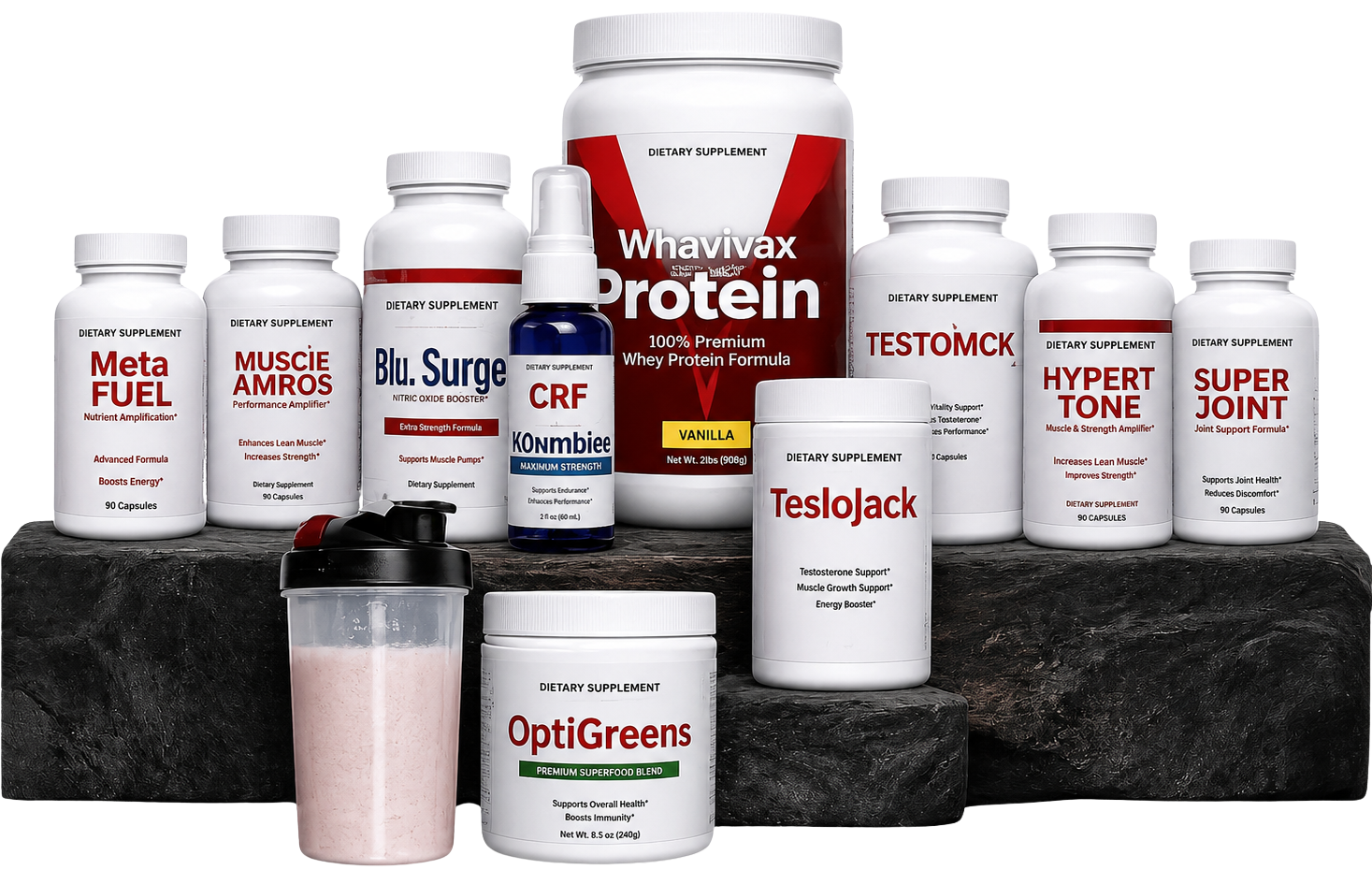 Truly Huge Supplements product line