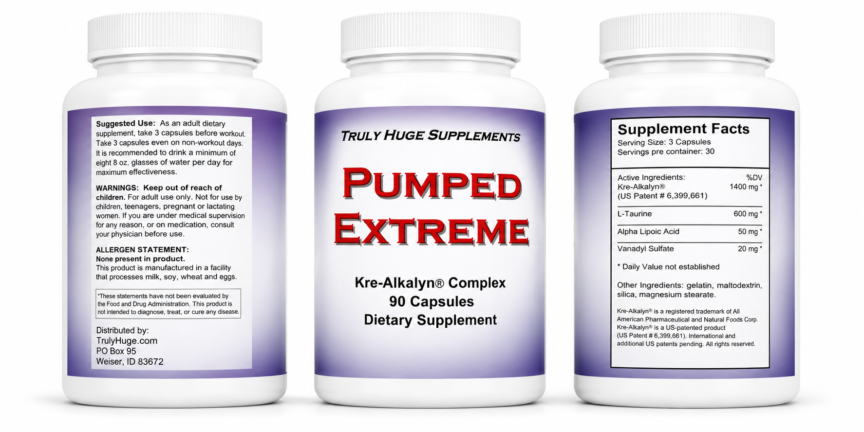 Pumped Extreme Kre-Alkalyn Creatine